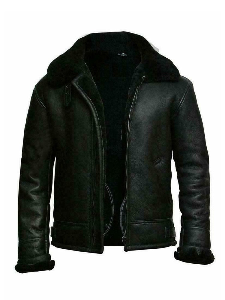Daario - Long Sleeve Aviator Jacket