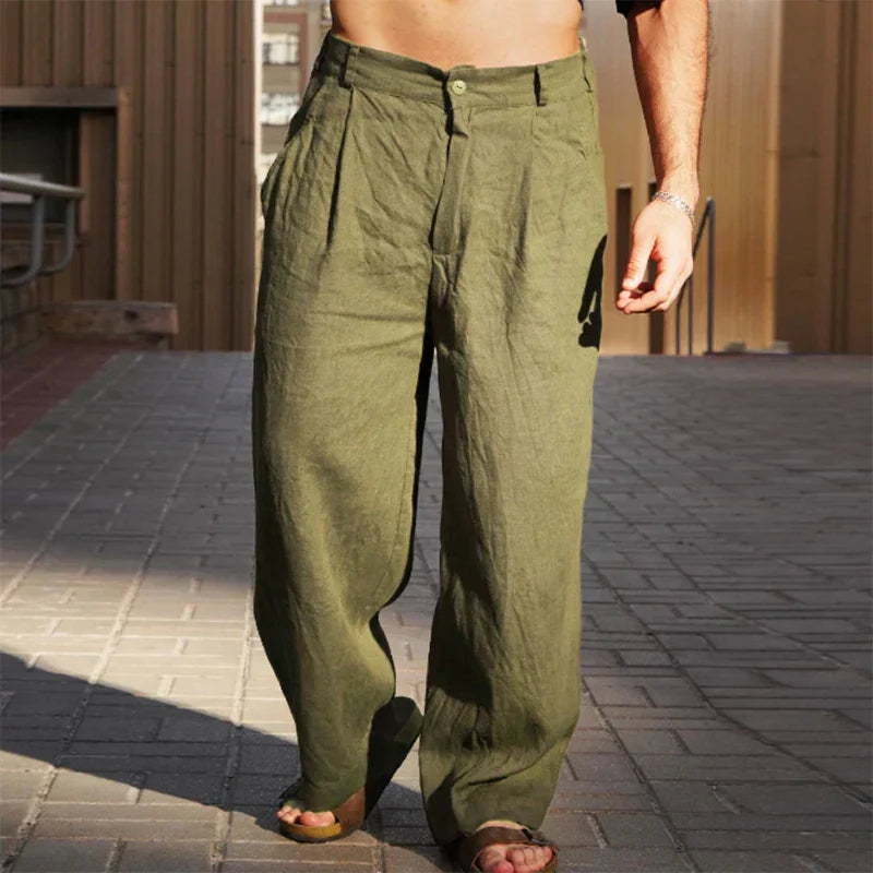 ANDREI – RELAXED STRAIGHT-LEG PANTS