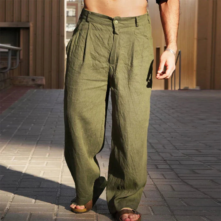 ANDREI – RELAXED STRAIGHT-LEG PANTS