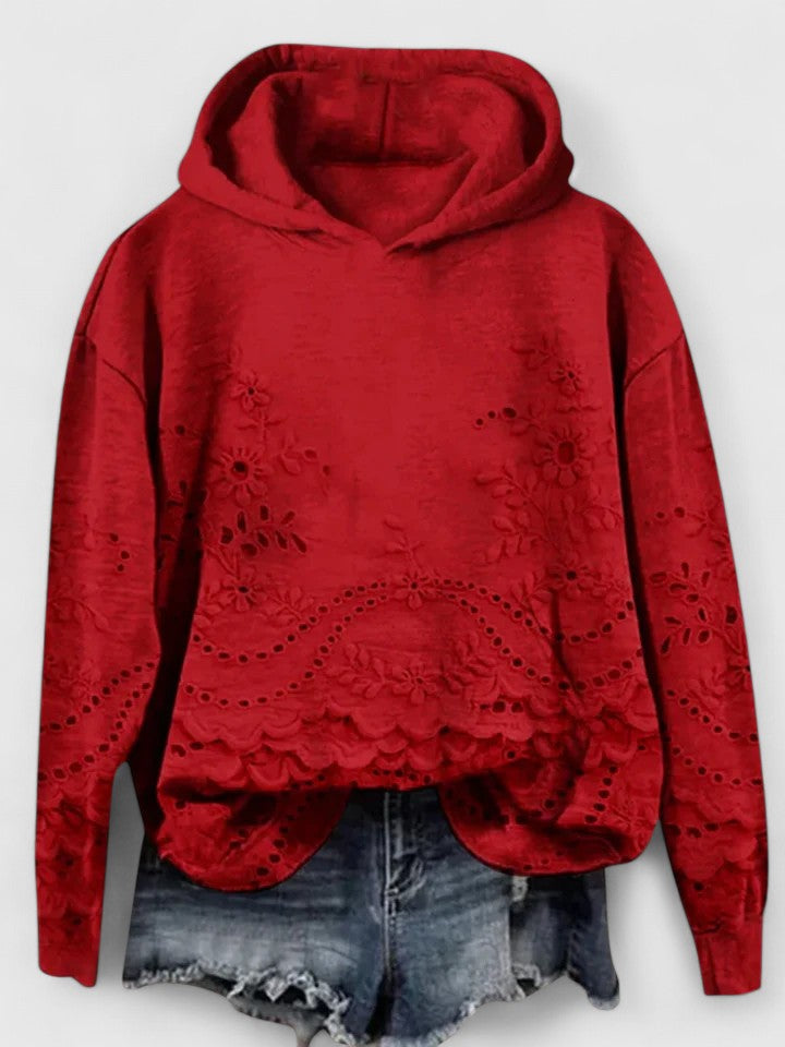 SUZANNE – EMBROIDERED HOODIE