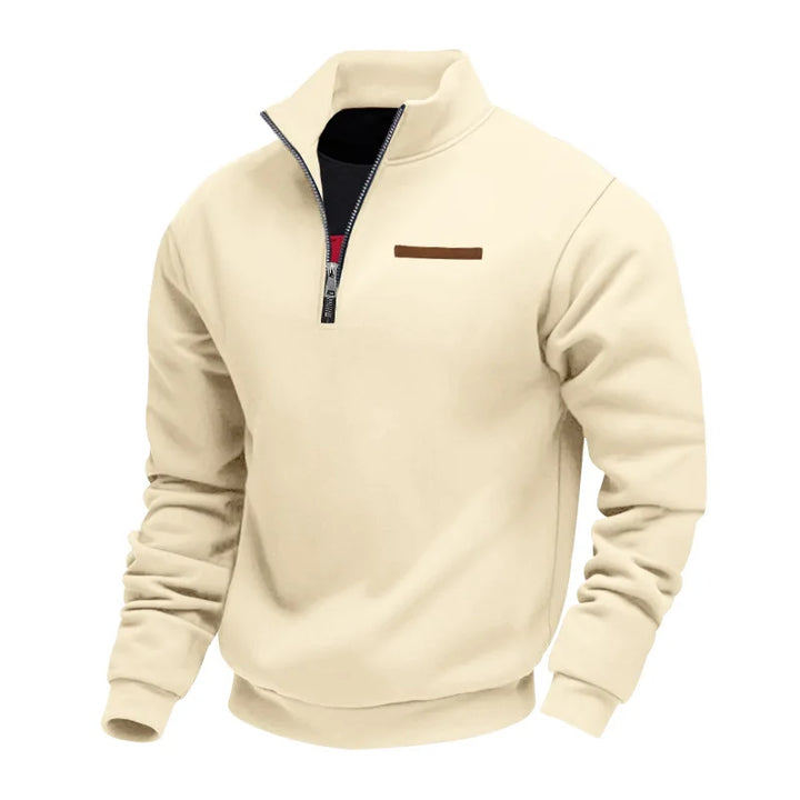 ETHAN – MEN’S HALF-ZIP CASUAL SWEATSHIRT