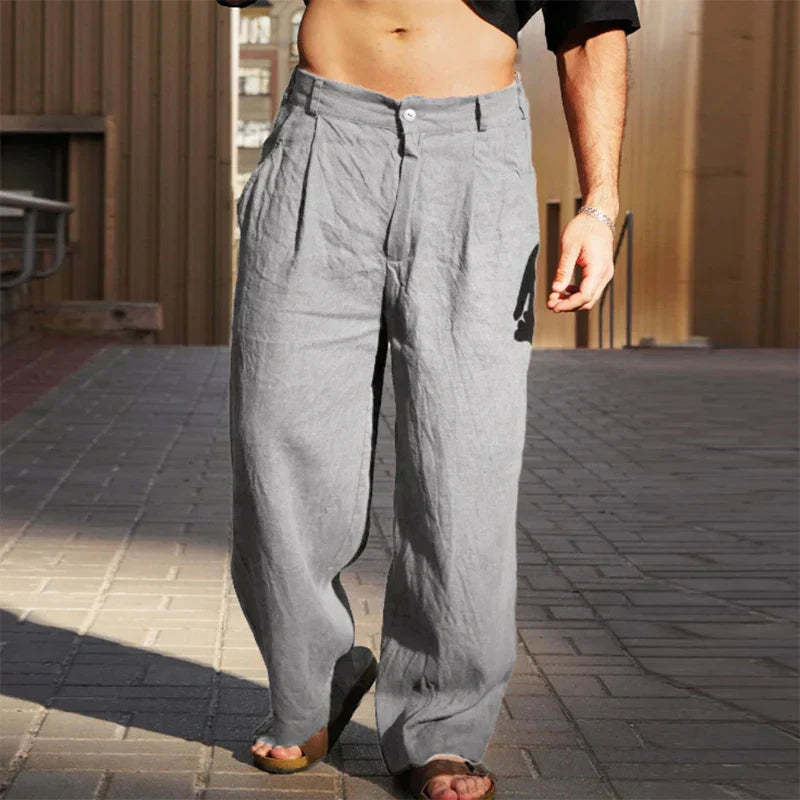 ANDREI – RELAXED STRAIGHT-LEG PANTS