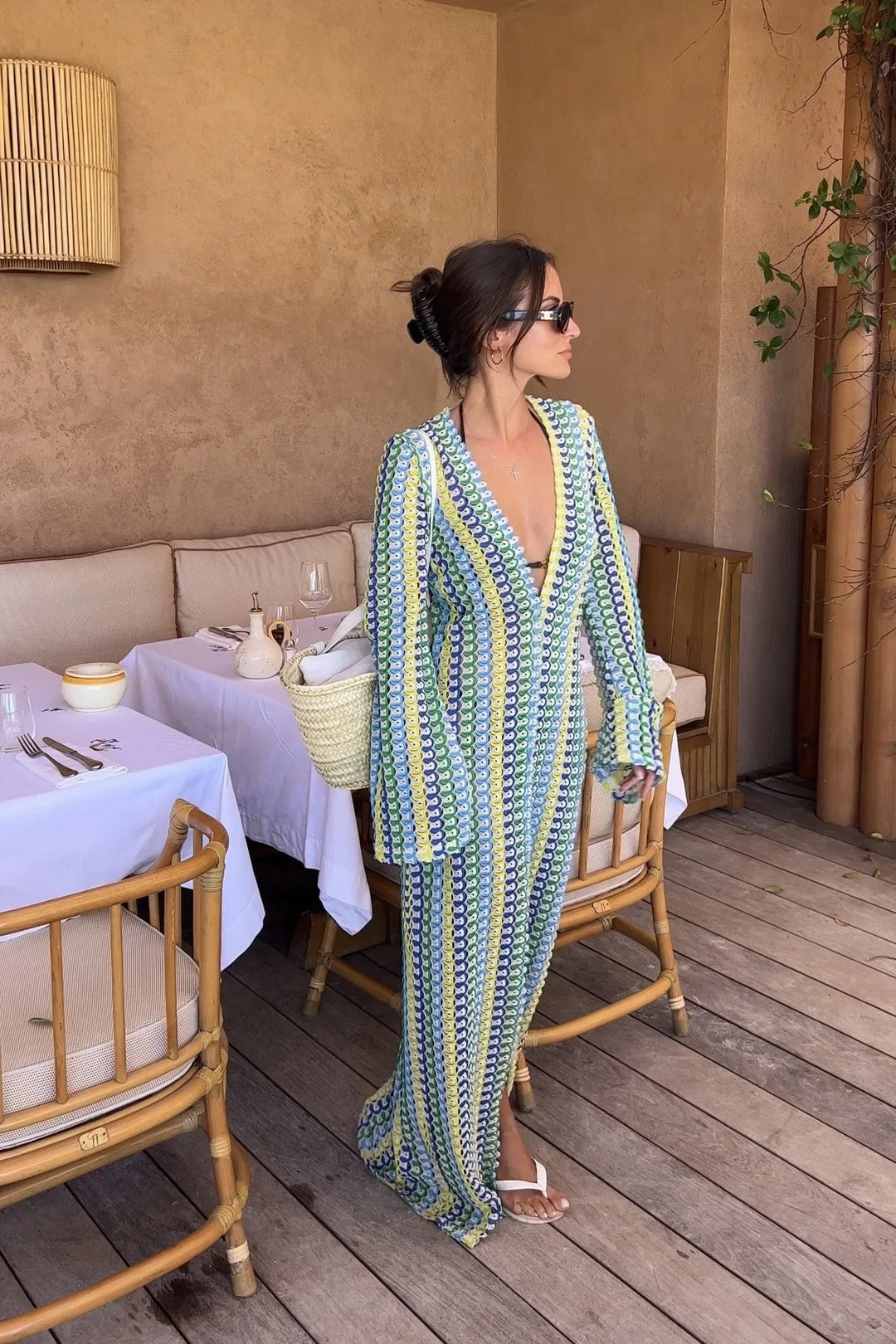 Sohpie | Crochet Maxi Dress