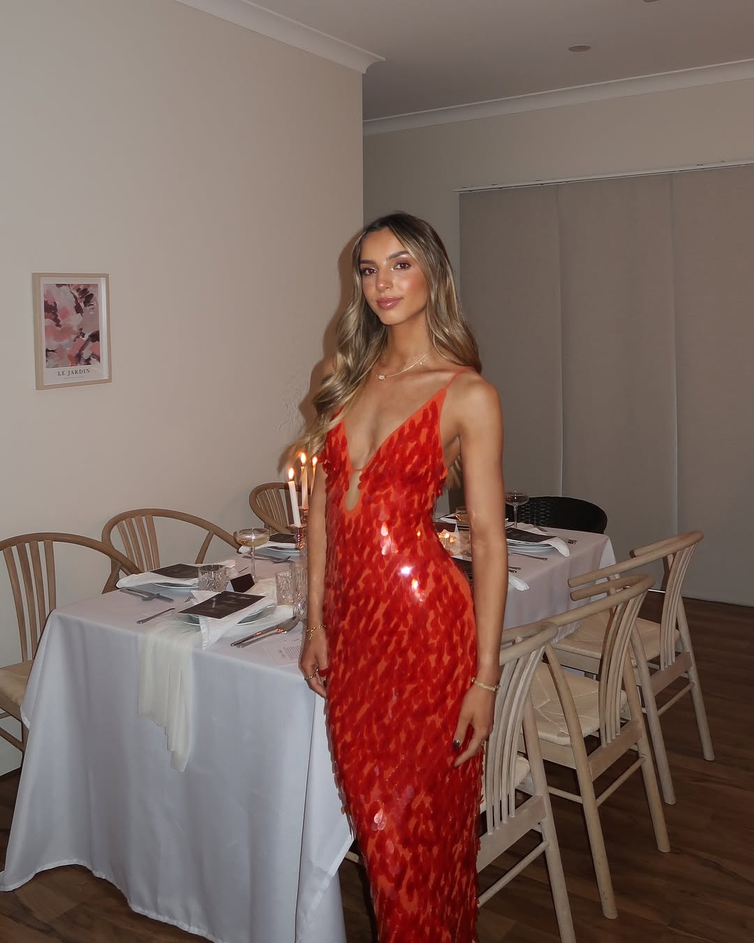 Aseel | Sequin Maxi Dress