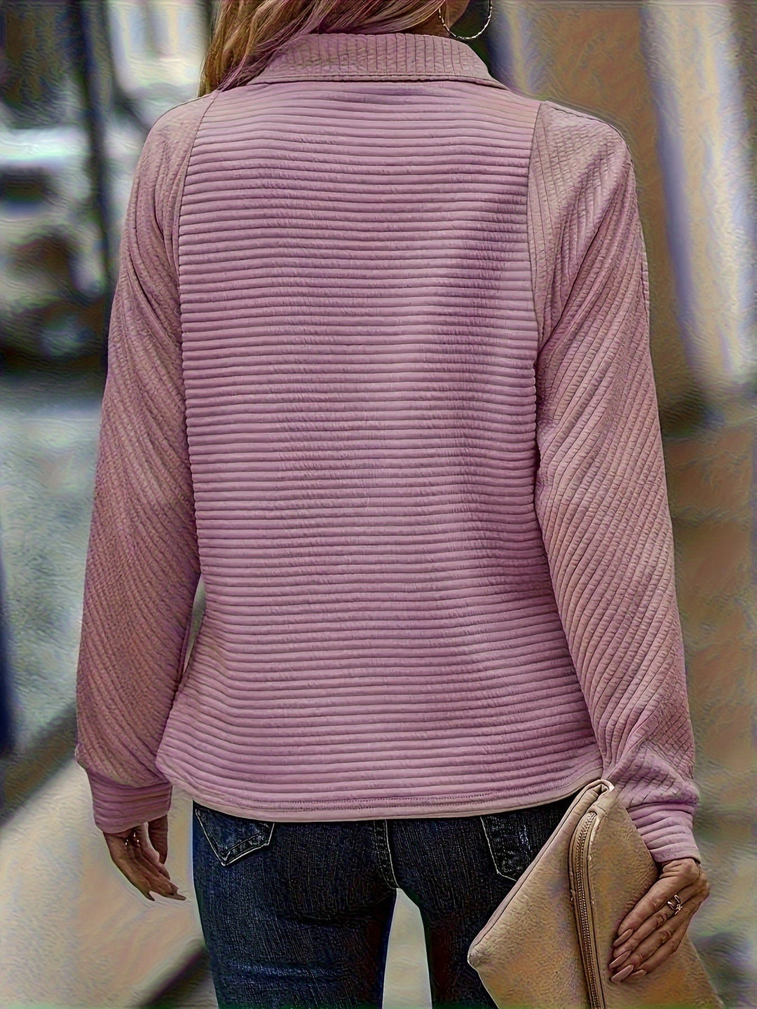 Marthe - Knitted Sweater With Zipper