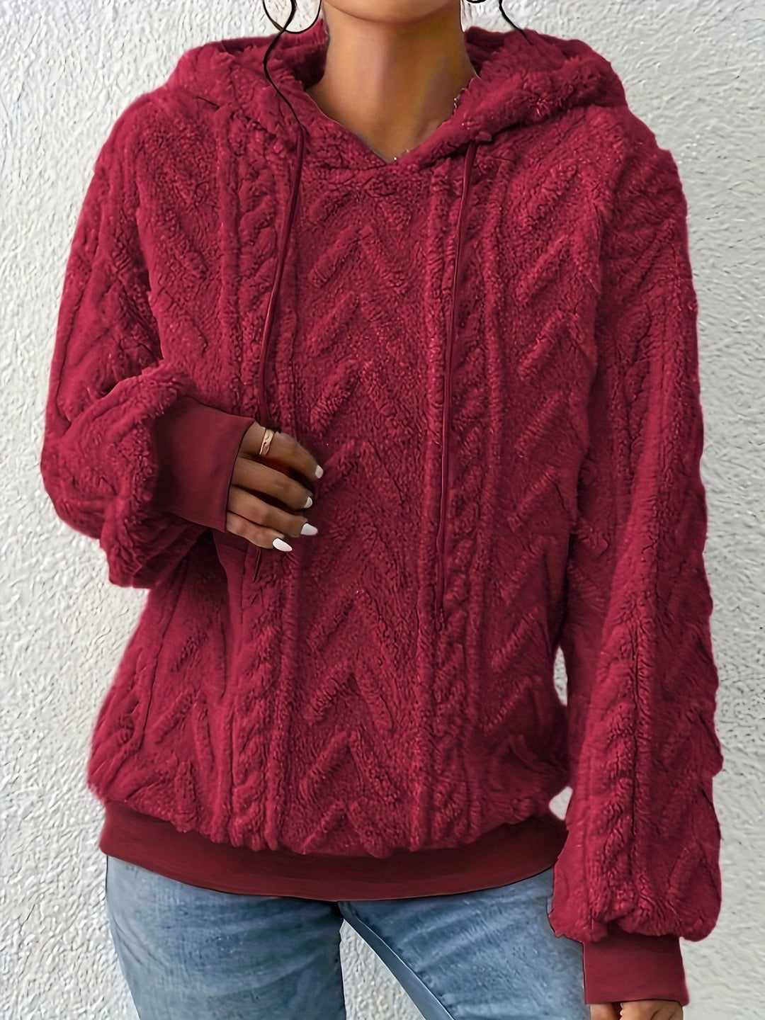 Andrine - Long Sleeve Hooded Jacket