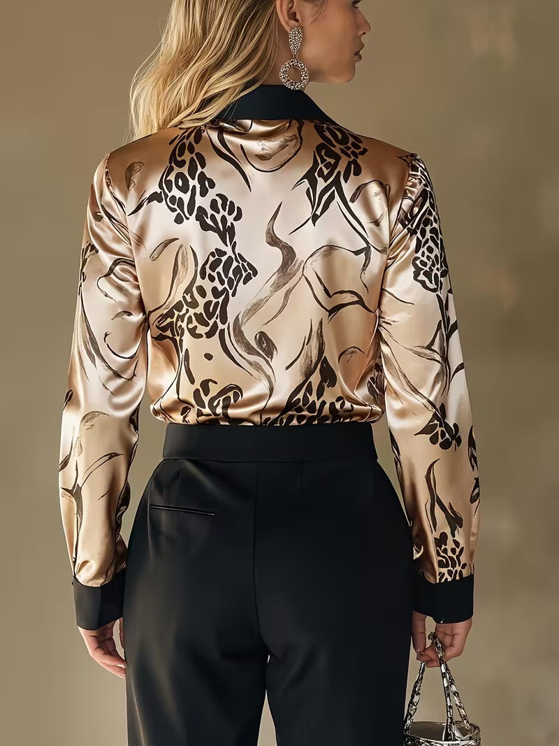 Nephthys -Long Sleeve Button-Up Shirt