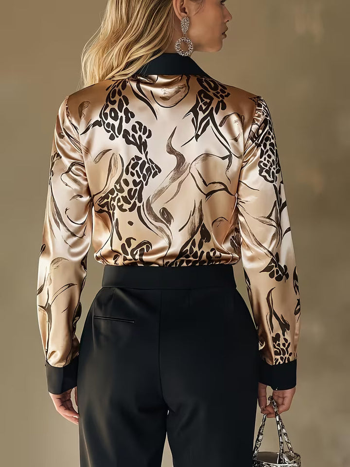 Nephthys -Long Sleeve Button-Up Shirt