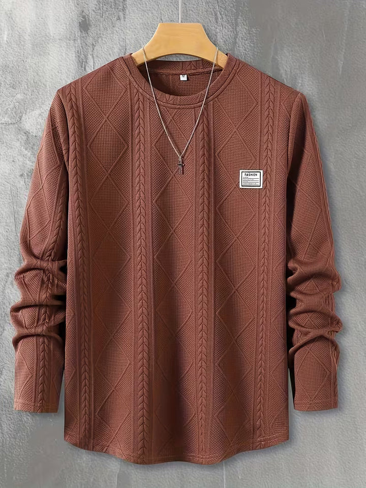 Pauleta - Casual Long Sleeve Crew Neck Sweatshirt