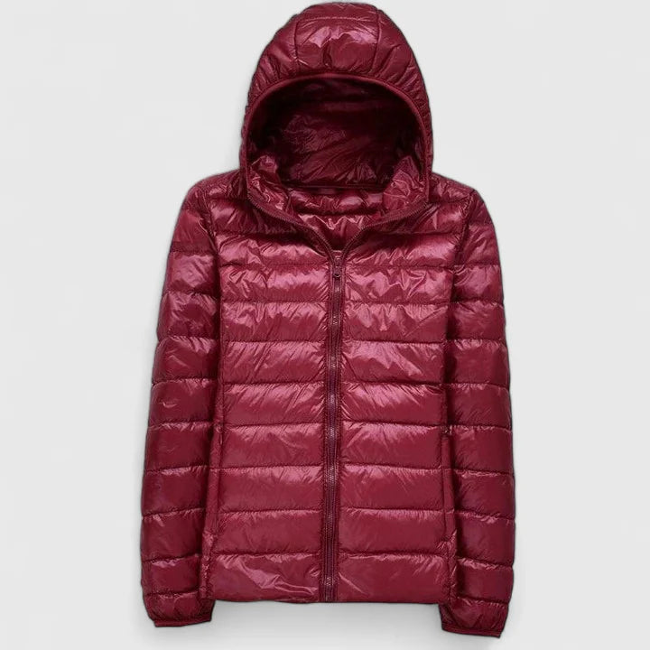 HAILEY – LIGHTWEIGHT PUFFER HOODED JACKET