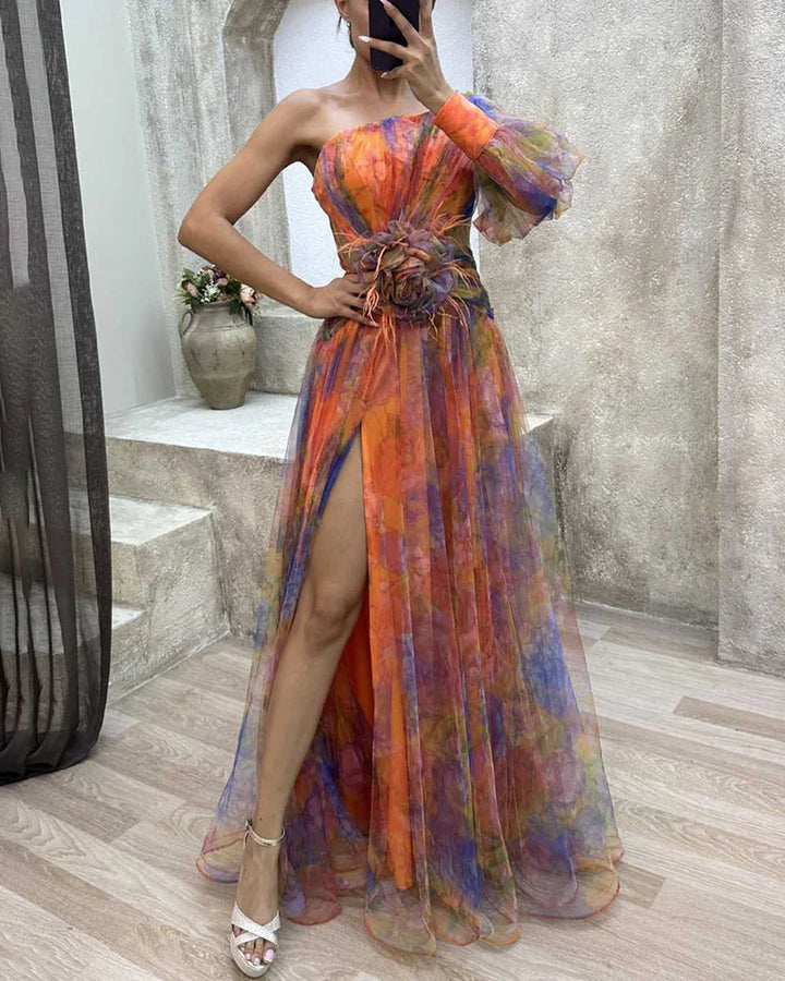 Wrenna | Elegant Split Dress