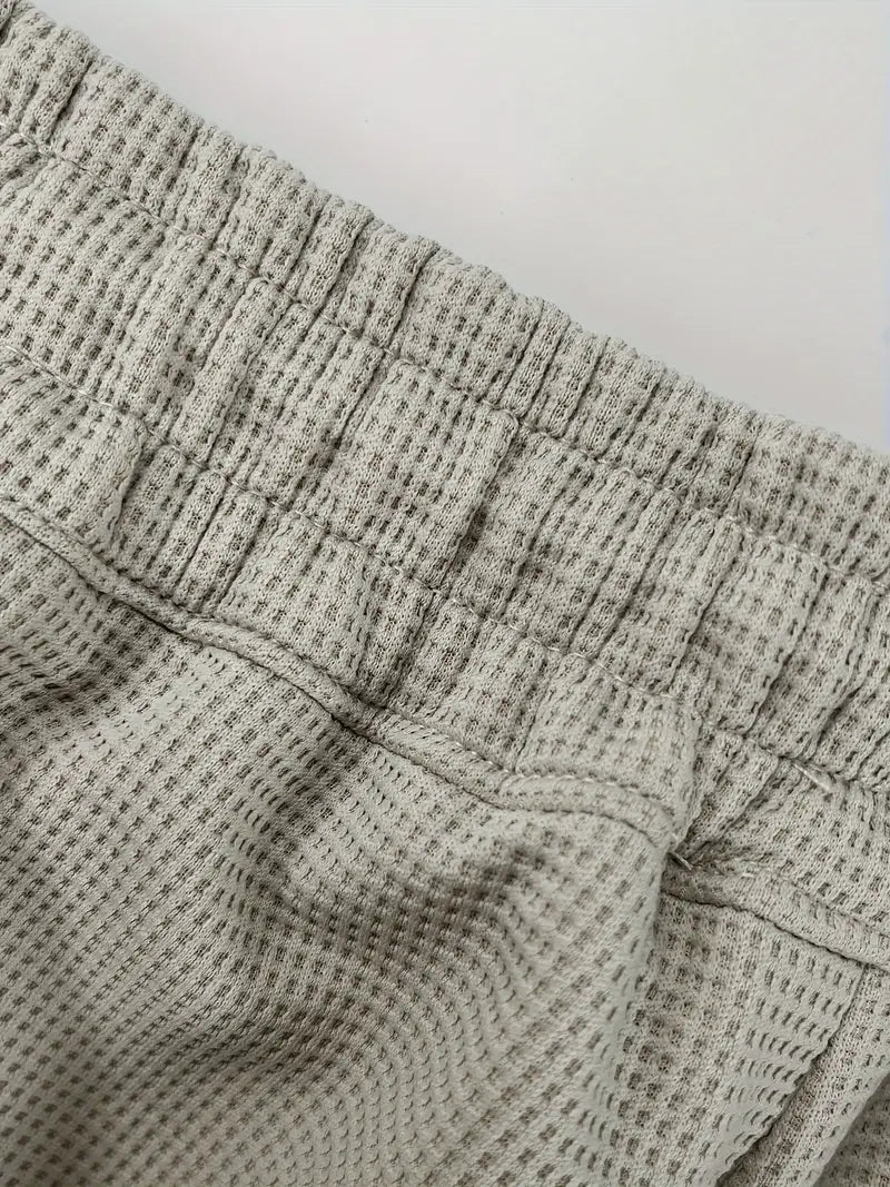 MARCUS – TEXTURED RELAXED-FIT LOUNGE PANTS