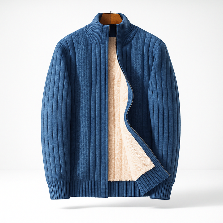 Artan - Knitted Cashmere Cardigan With Zipper