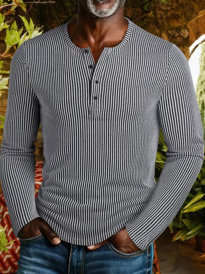 Afonso - Heavy Duty Winter Henley Shirt