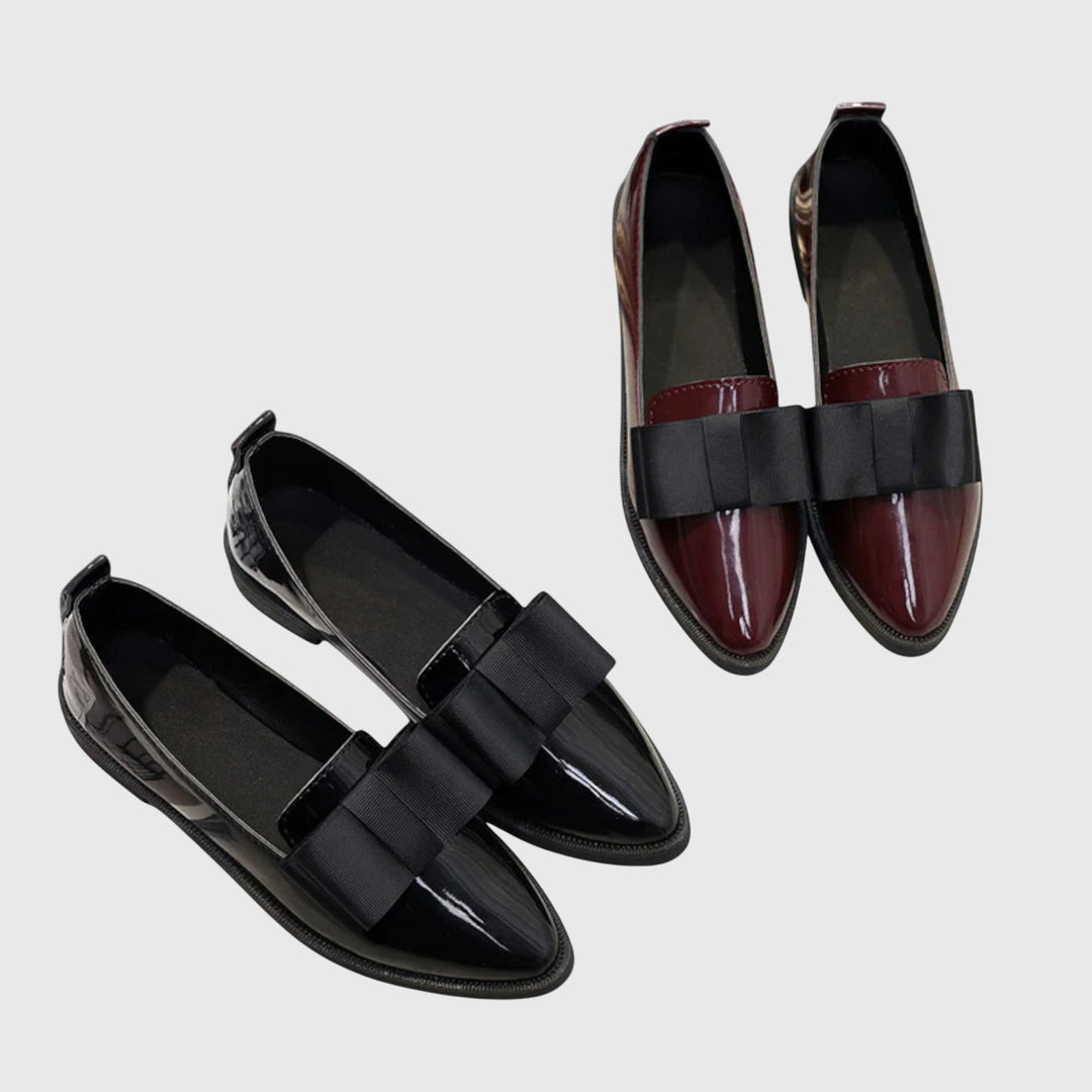 KATTY – BOW ACCENT LOAFERS