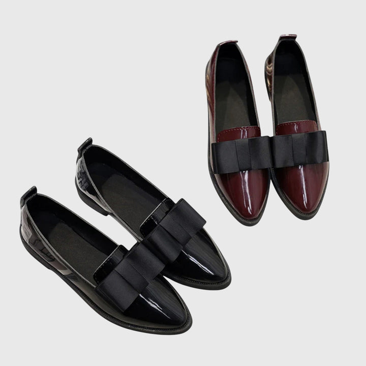 KATTY – BOW ACCENT LOAFERS