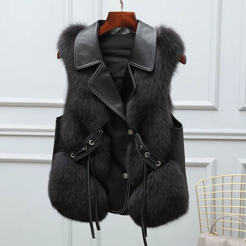 Valeria Luxe Faux Fur Vest