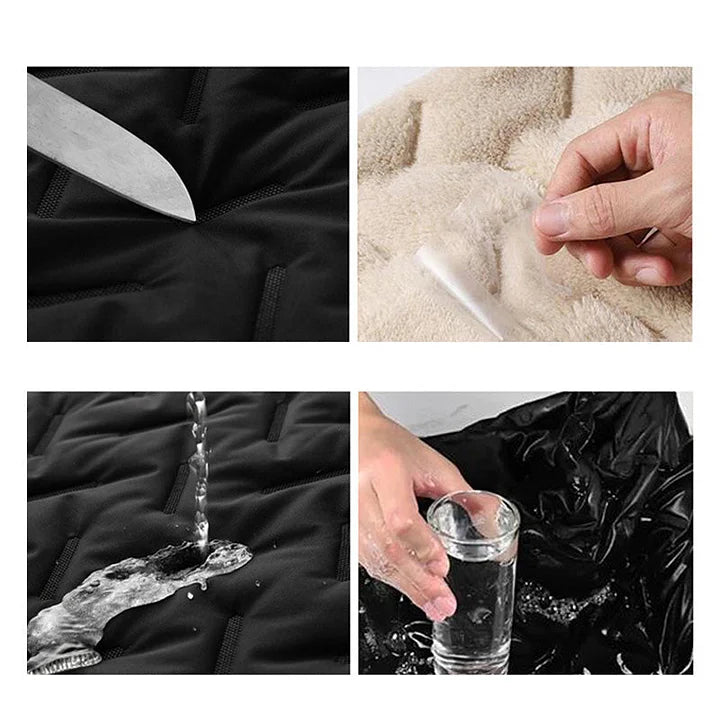 Stevie - Quilted Sleeveless Wool Vest