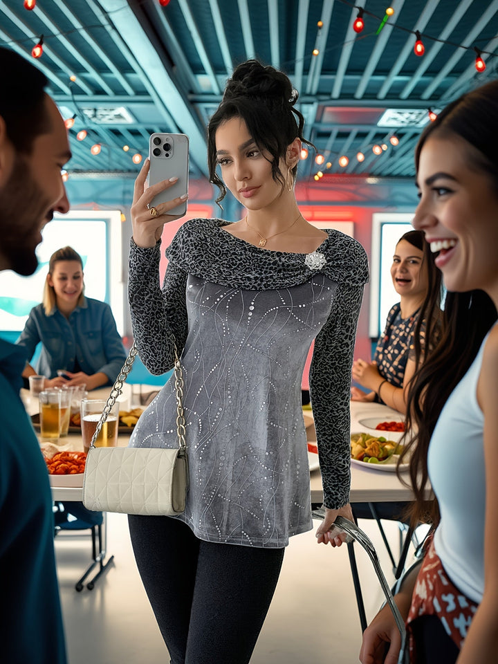 Hedda - Elegant Off-Shoulder Blouse