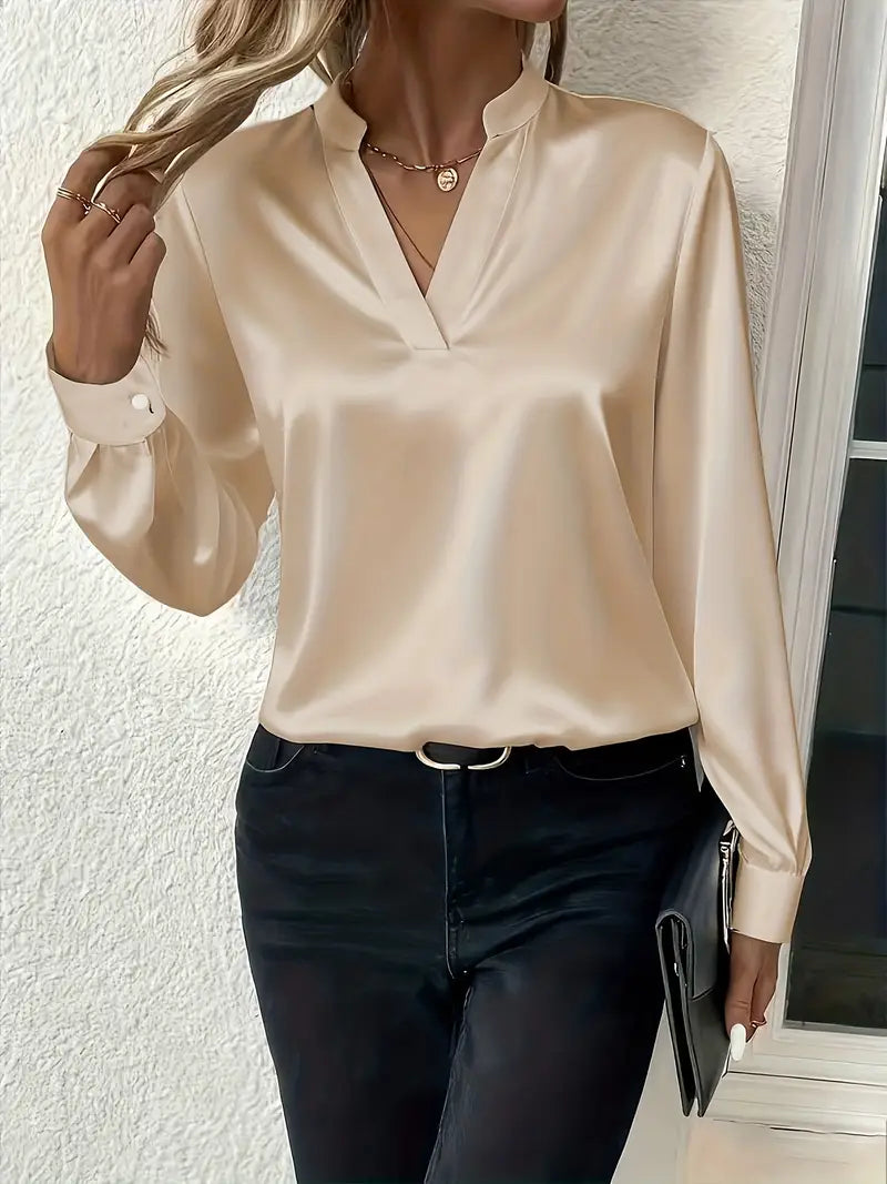 Telma - Elegant Satin Blouse