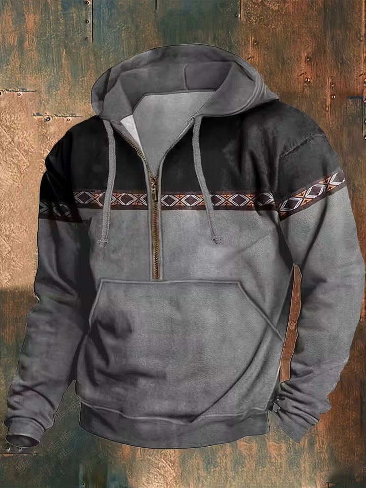 Hakan - Long Sleeve Hooded Sweatshirt