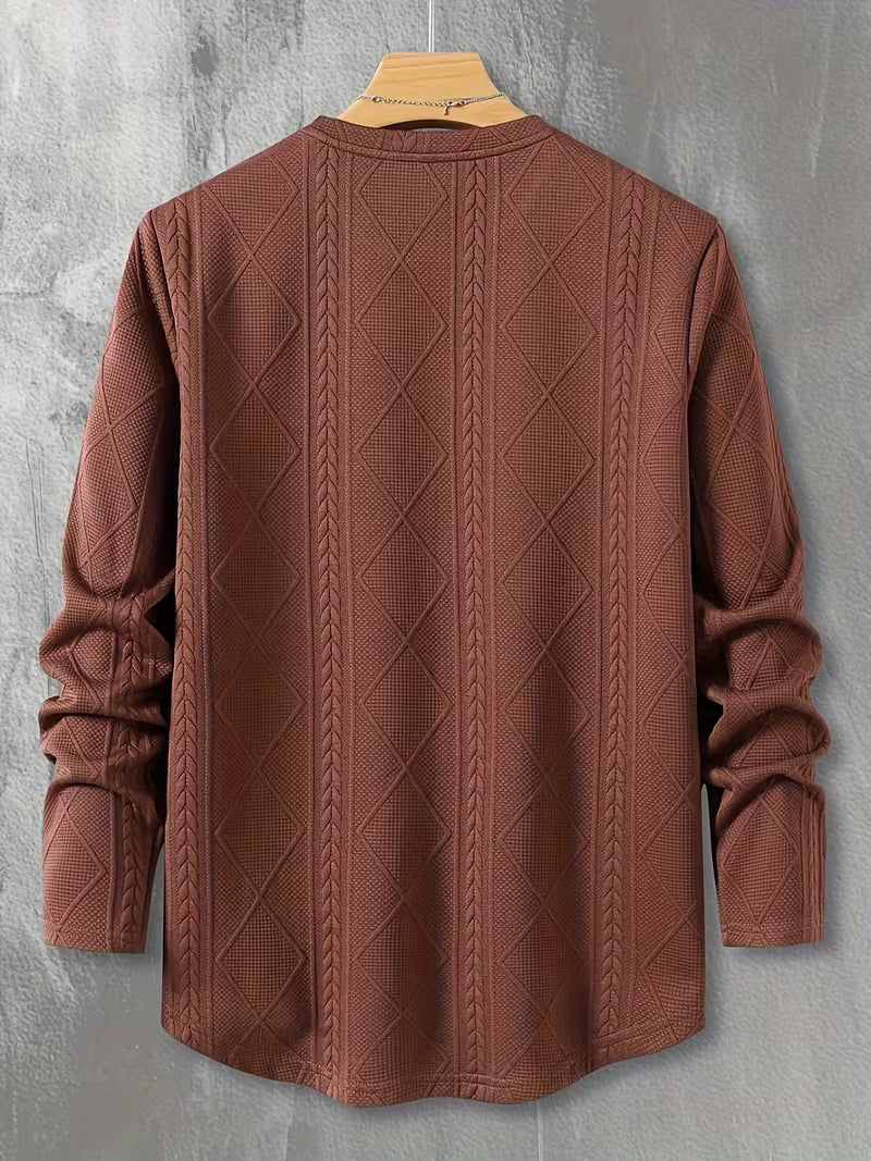 Pauleta - Casual Long Sleeve Crew Neck Sweatshirt