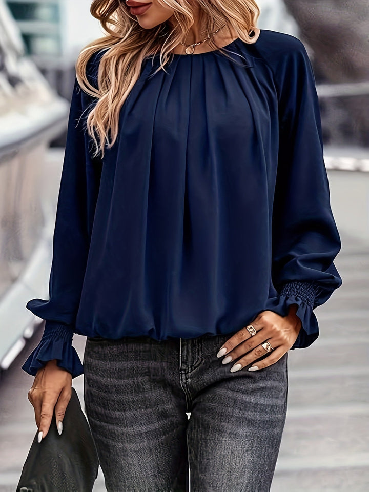 Stacy - Elegant Long Sleeve Blouse