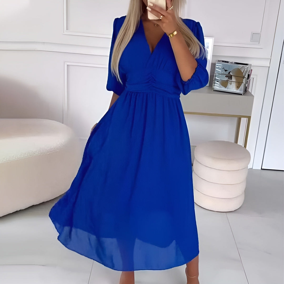 Isla - Light Silky Chiffon Dress