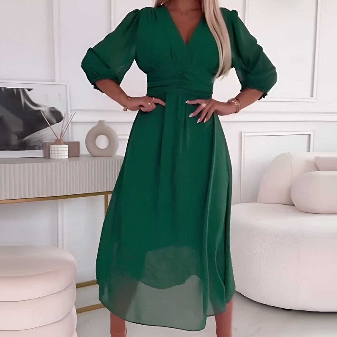 Isla - Light Silky Chiffon Dress