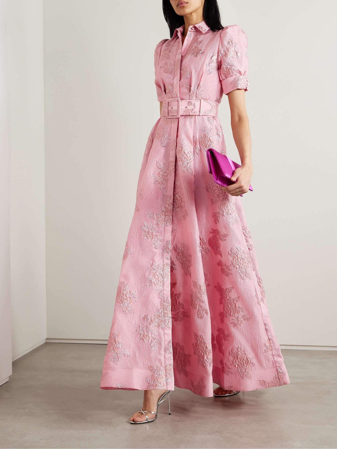 Olivia - Short Puff Sleeves Dress