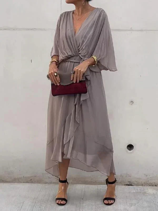 Ulani | V-Neck Flowy Dress