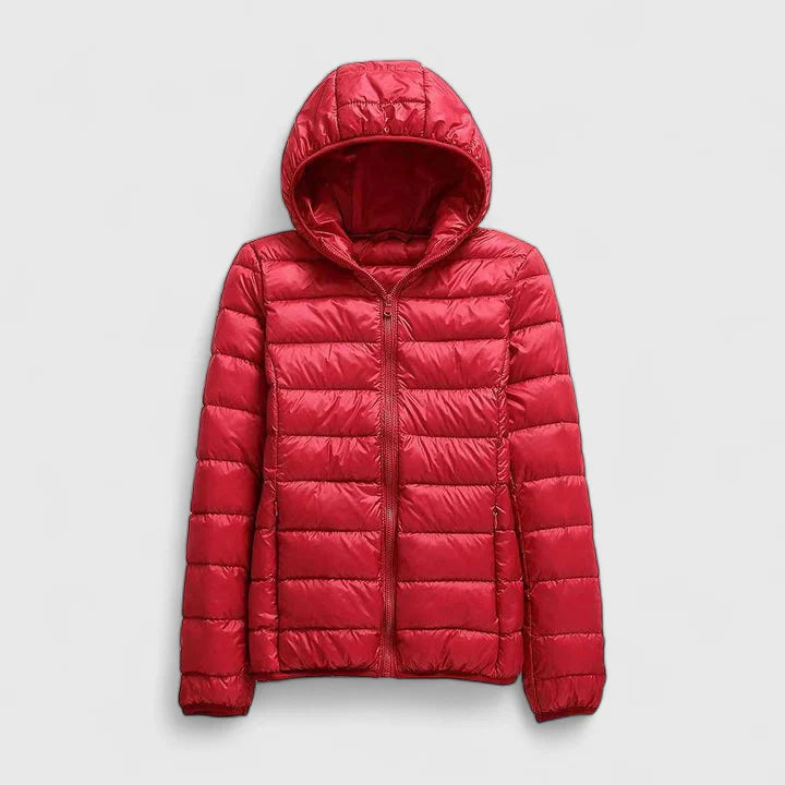 HAILEY – LIGHTWEIGHT PUFFER HOODED JACKET
