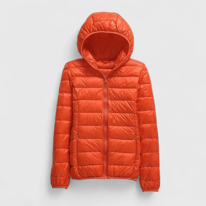 HAILEY – LIGHTWEIGHT PUFFER HOODED JACKET