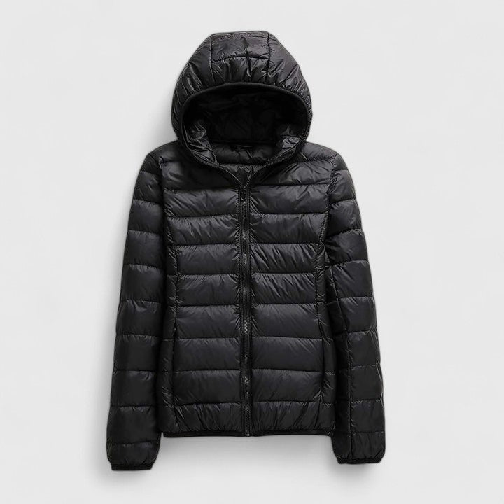 HAILEY – LIGHTWEIGHT PUFFER HOODED JACKET