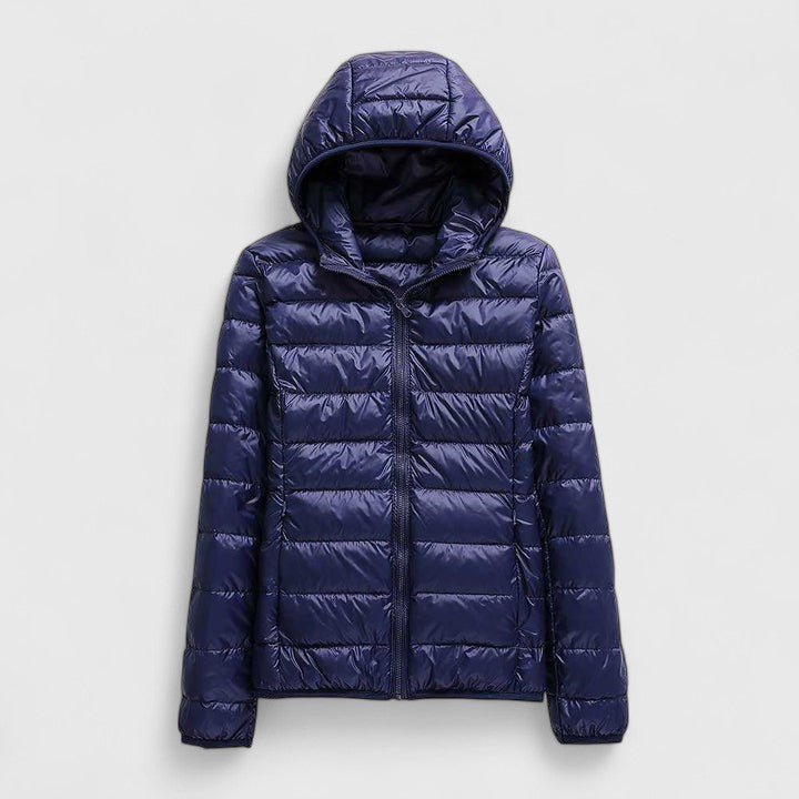 HAILEY – LIGHTWEIGHT PUFFER HOODED JACKET