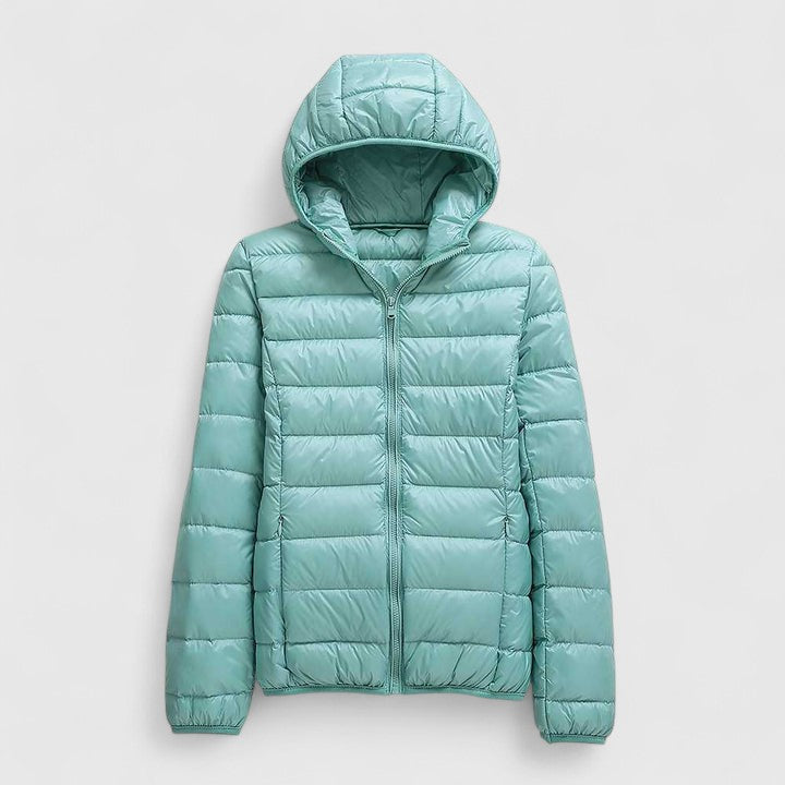 HAILEY – LIGHTWEIGHT PUFFER HOODED JACKET