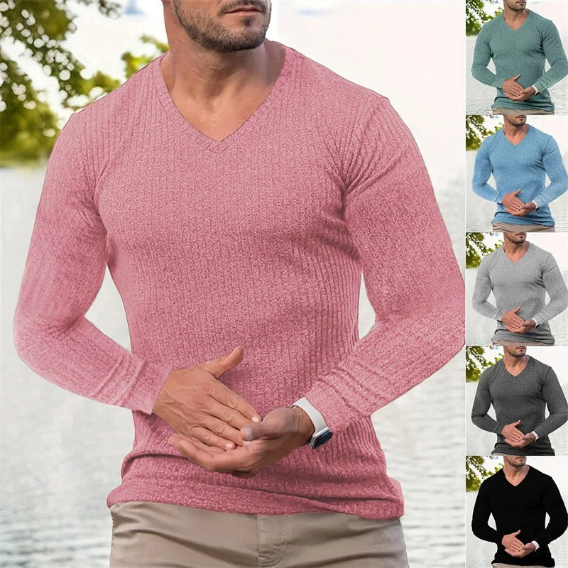 ETHAN – MODERN FIT RIBBED SWEATER