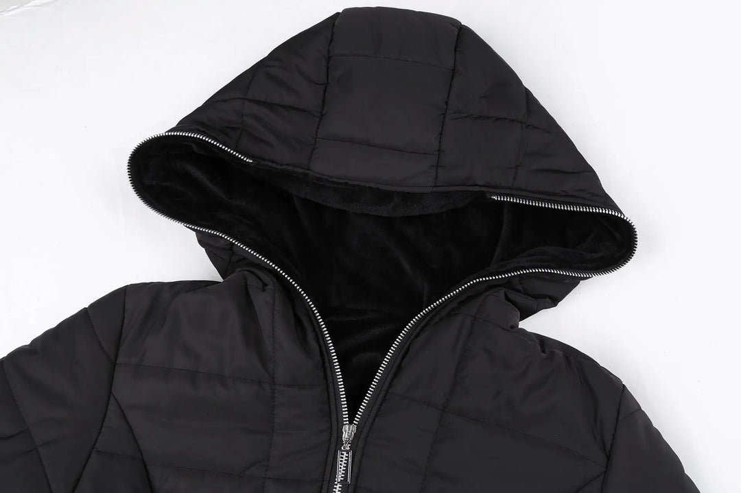 SAMANTHA – ELEGANT ASYMMETRICAL WINTER COAT