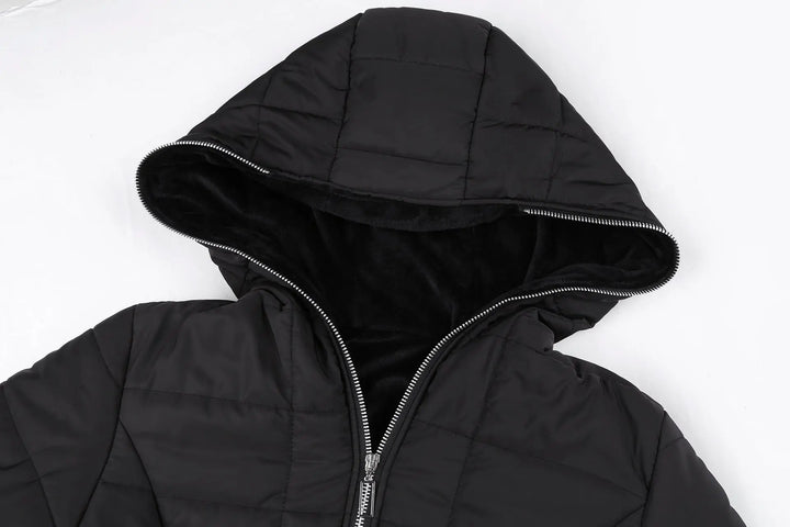 SAMANTHA – ELEGANT ASYMMETRICAL WINTER COAT