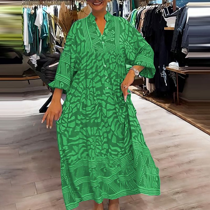 Eamon | Elegant Vibrant Maxi Dress