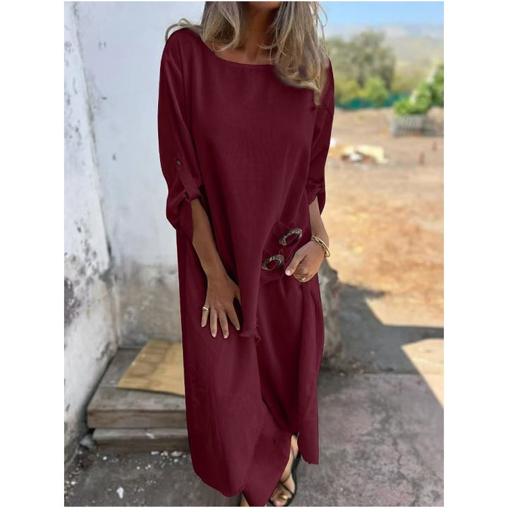 HEATHER – RELAXED OVERSIZED MAXI DRESS