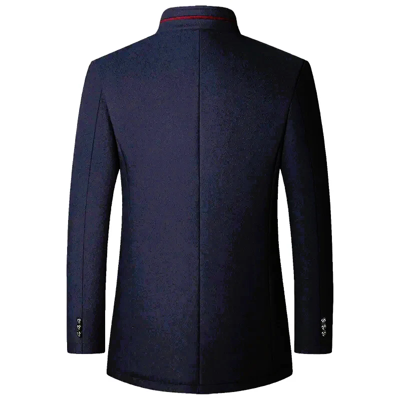 Maldini – Elegant Wool Coat with Front Buttons