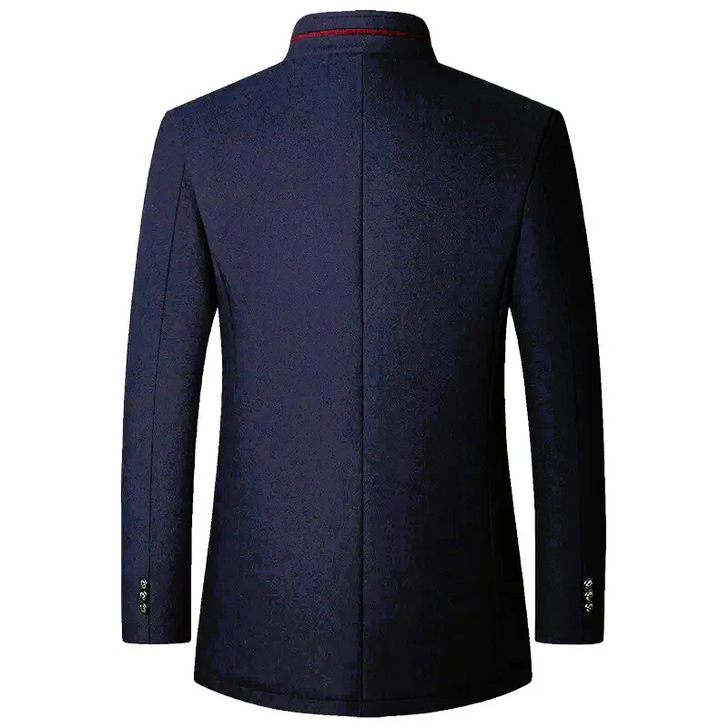 Maldini – Elegant Wool Coat with Front Buttons